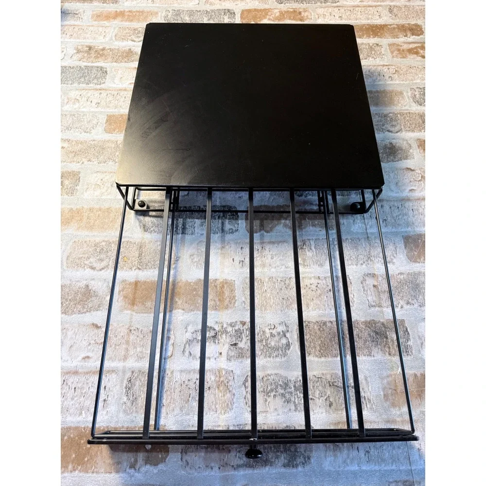 Black Metal Coffee‎ Pod Storage Drawer Under Machine Organizer for Capsules